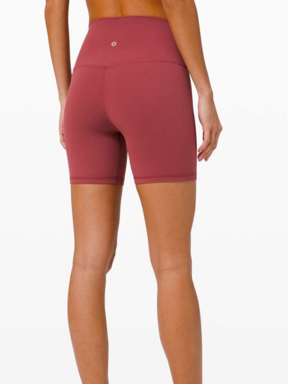 Lululemon Align High Rise Short 6" Chianti Red Womens 6